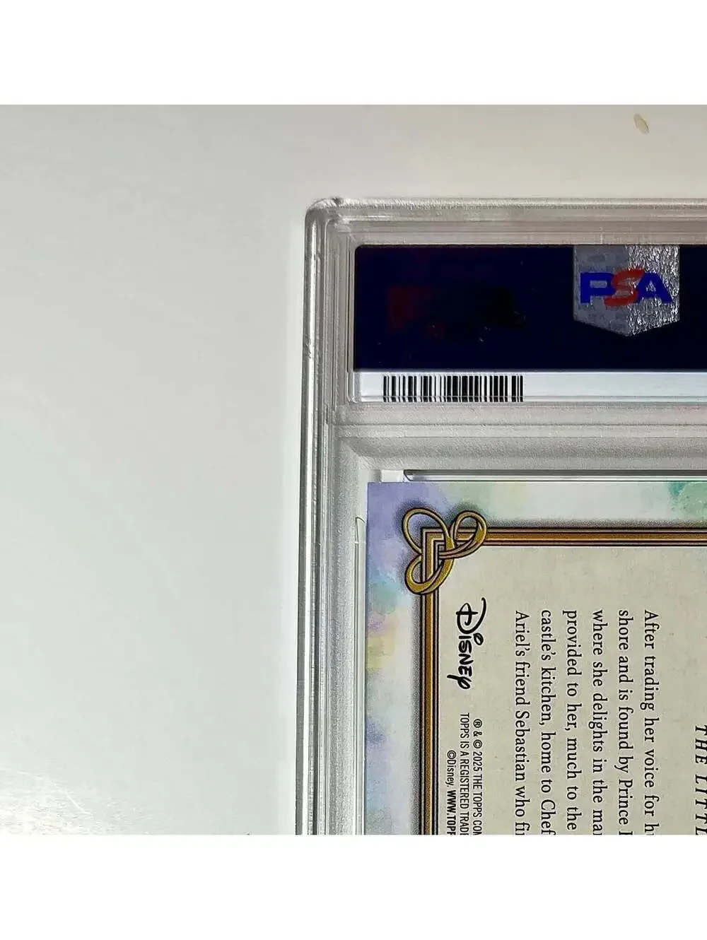 Prince Eric's Castle 2025 Topps Disney #C-7 Card The Little Mermaid PSA 9 MT